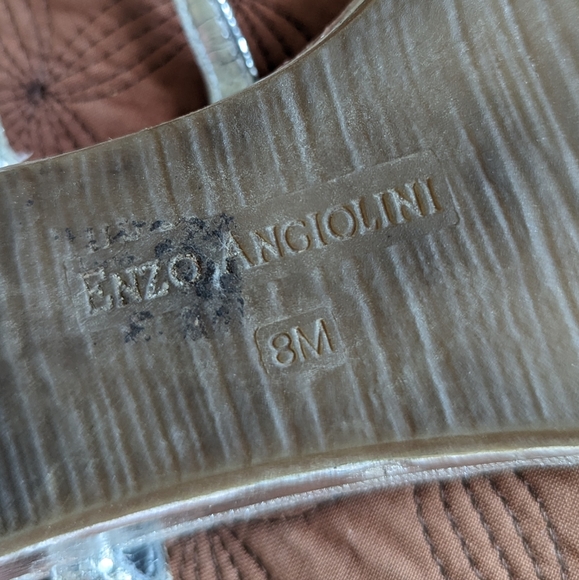 Metallic Silver Sandals - Picture 3 of 7